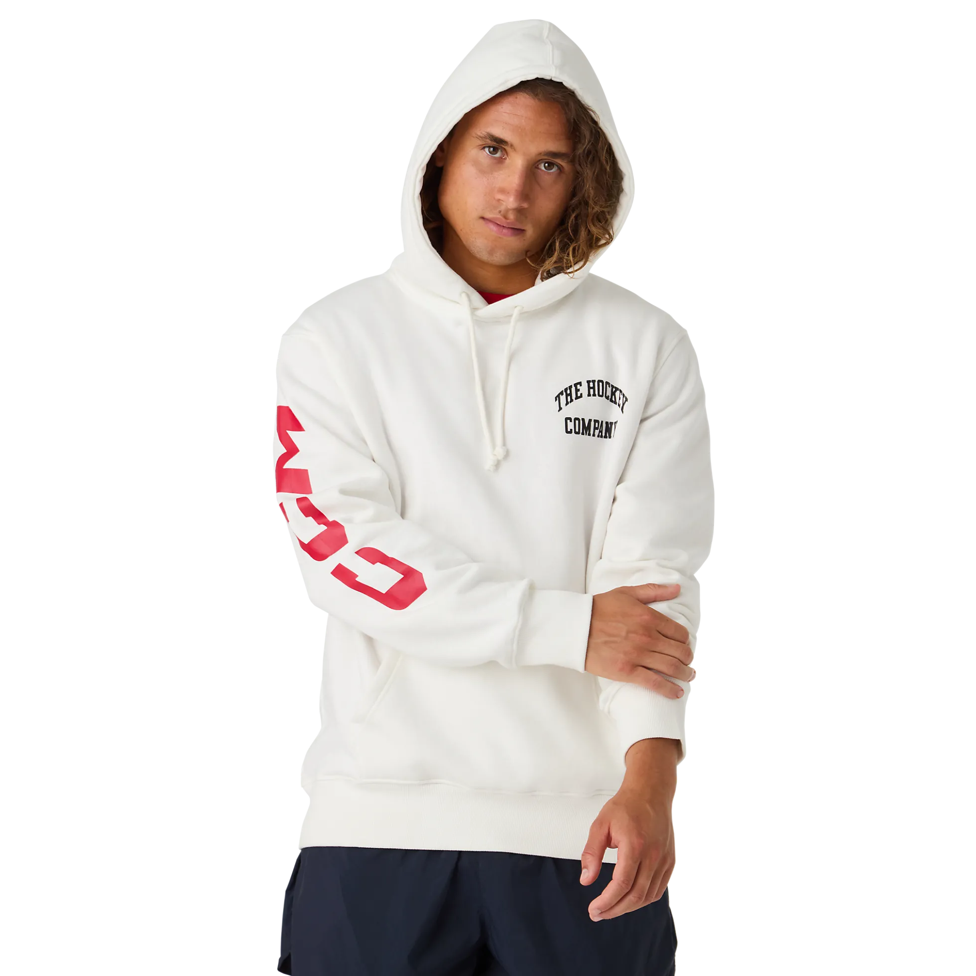 Athleisure Fleece-Kapuzenpullover