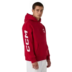 Athleisure Fleece-Kapuzenpullover