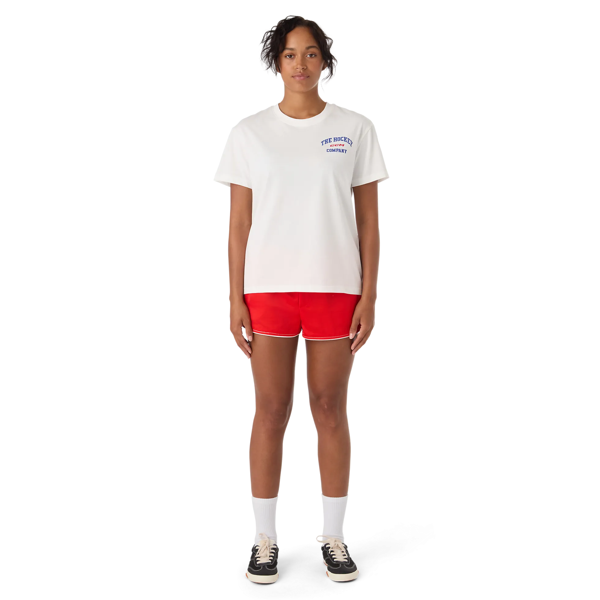 Athleisure Kurzarm-T-Shirt für Frauen