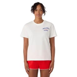 Athleisure Kurzarm-T-Shirt für Frauen