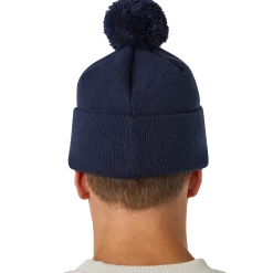 Casual Strickmütze mit Bommel