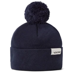 Casual Strickmütze mit Bommel