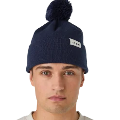 Casual Strickmütze mit Bommel