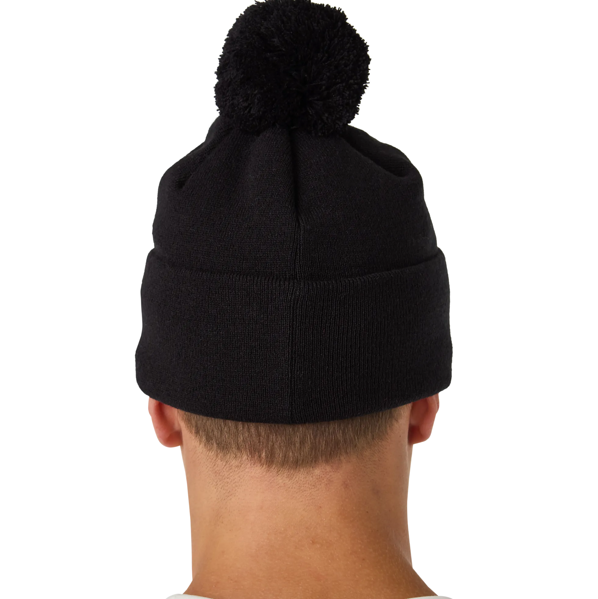 Casual Strickmütze mit Bommel
