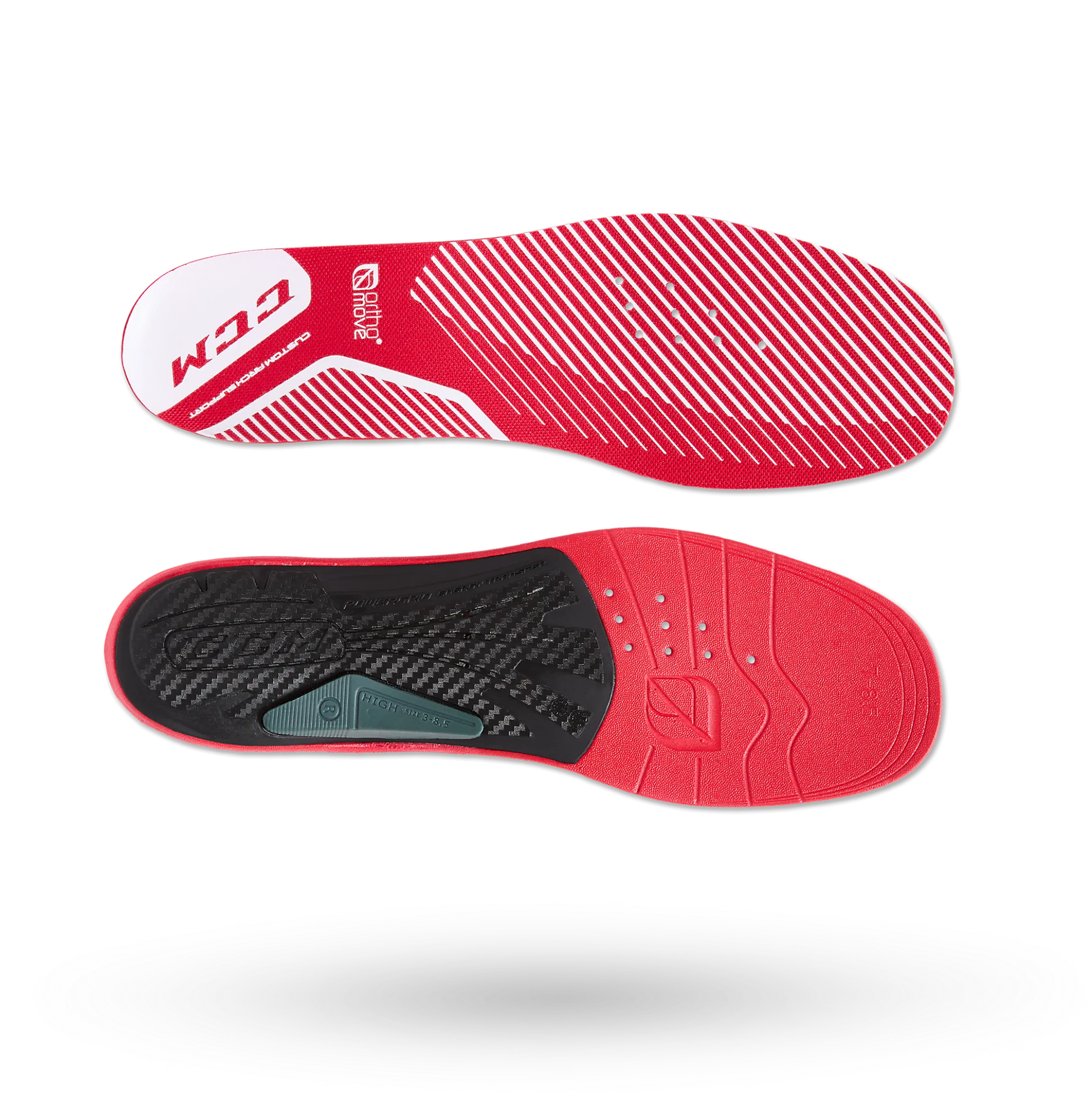 CCM Orthomove Custom Support Eishockey-Einlegesohlen