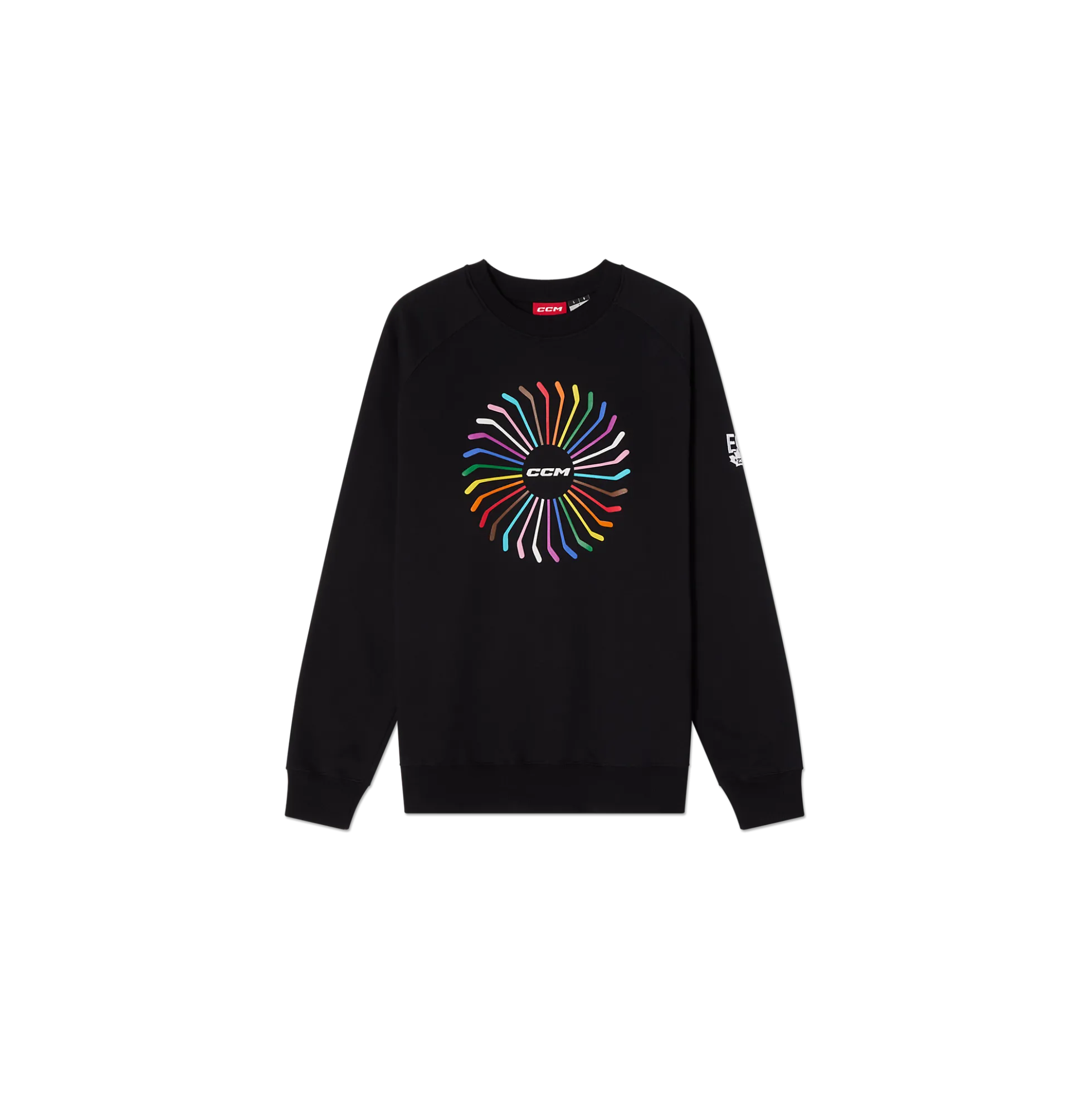 Erin Ambrose Pullover mit Regenbogen-Schläger