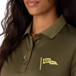 Golfpoloshirt Uni für Frauen