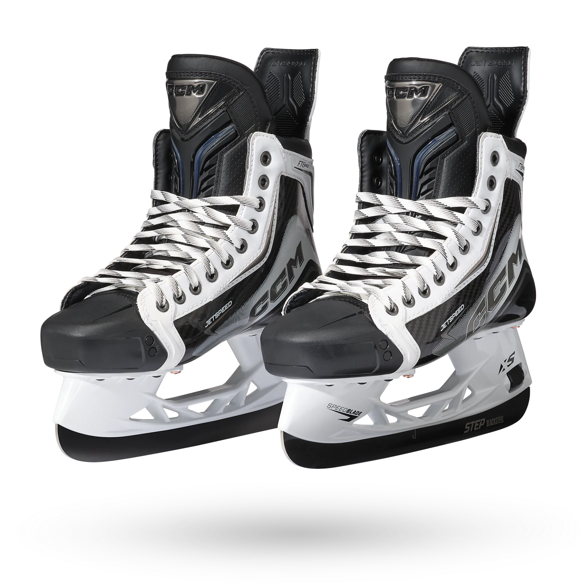 Jetspeed FT8 Pro Schlittschuh Weiße Sonderedition Senior