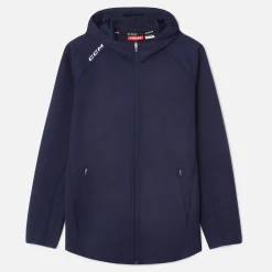 Kapuzenjacke mit durchgehendem Reißverschluss