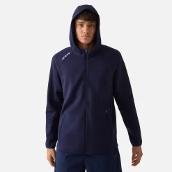 Kapuzenjacke mit durchgehendem Reißverschluss