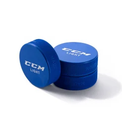 PUCK Eishockeypuck Blau 3-PACK