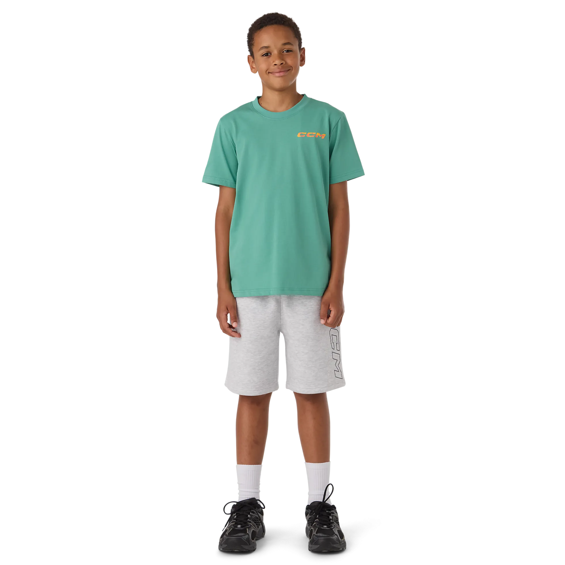 Sommer-T-Shirt Aqua Green für Kinder
