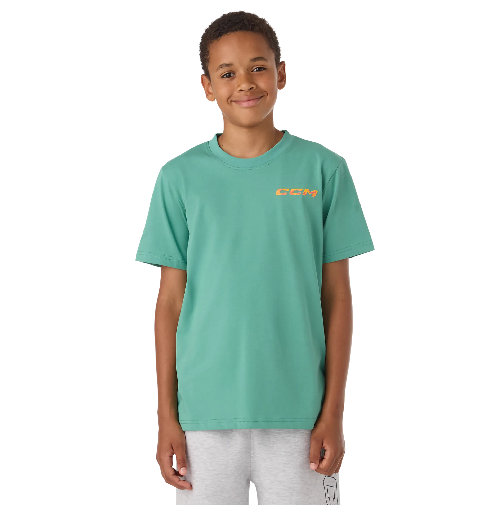 Sommer-T-Shirt Aqua Green für Kinder