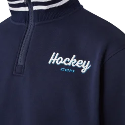 Stripe Collection Quarter-Zip Pullover