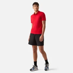 Tailliertes Poloshirt