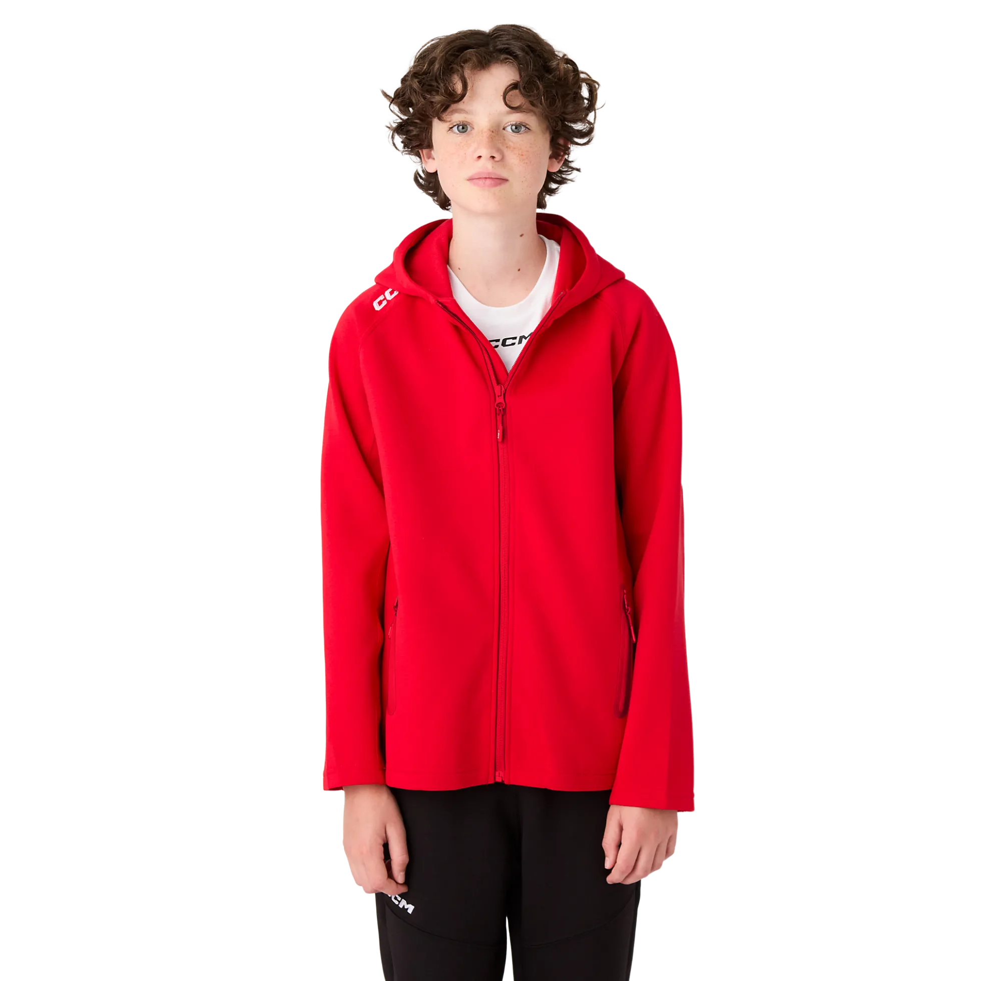 Team Premium Tech Fleece Zip Hoodie Kapuzenpullover Kinder