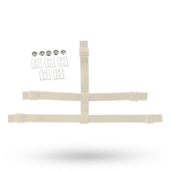 TORWARTMASKEN RIEMEN-SET BEIGE